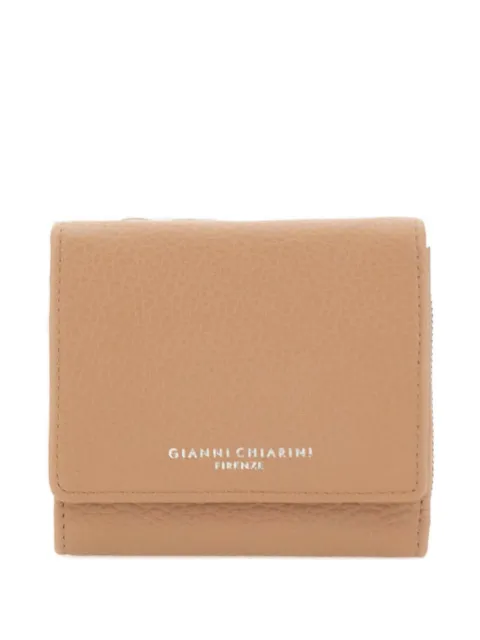 GIANNI CHIARINI cartera granulada con cierre
