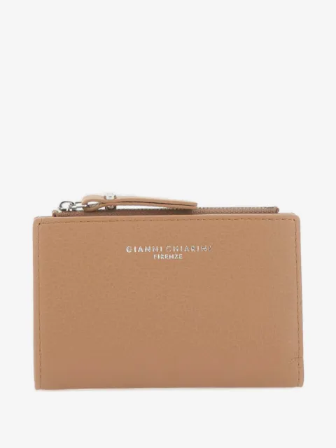 GIANNI CHIARINI portefeuille Dollaro en cuir grainé