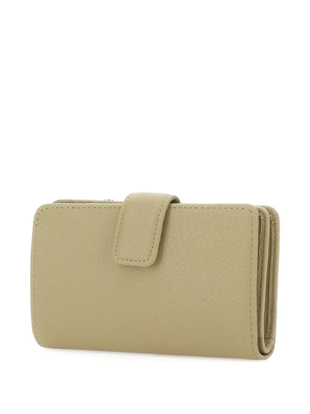  Gianni Chiarini Dollaro Pebbled Wallet - Neutrals 