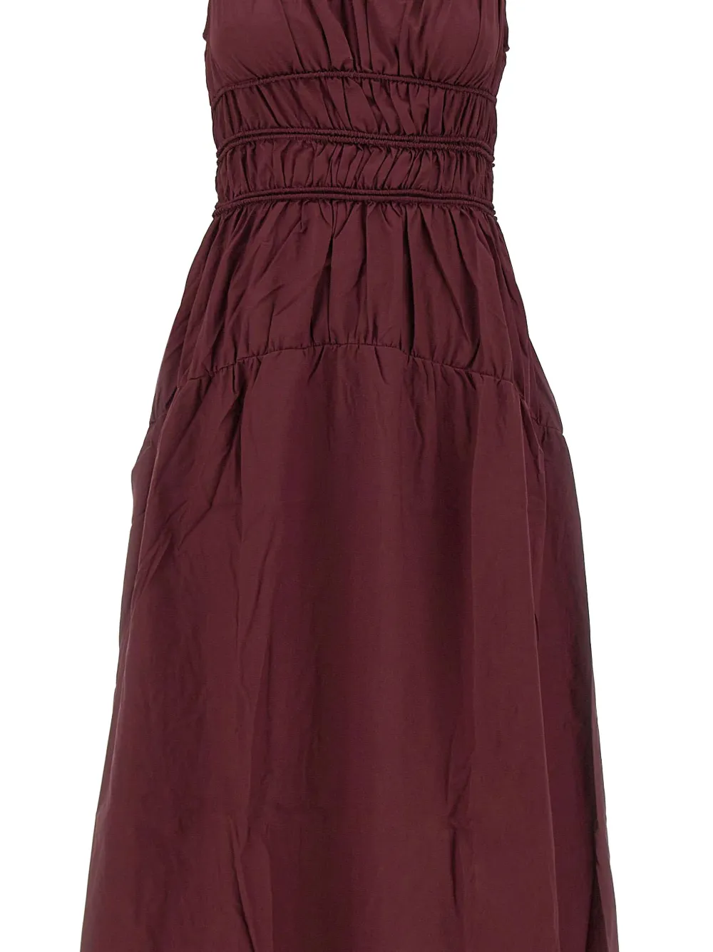 Yael Gathered A-Line Maxi Dress