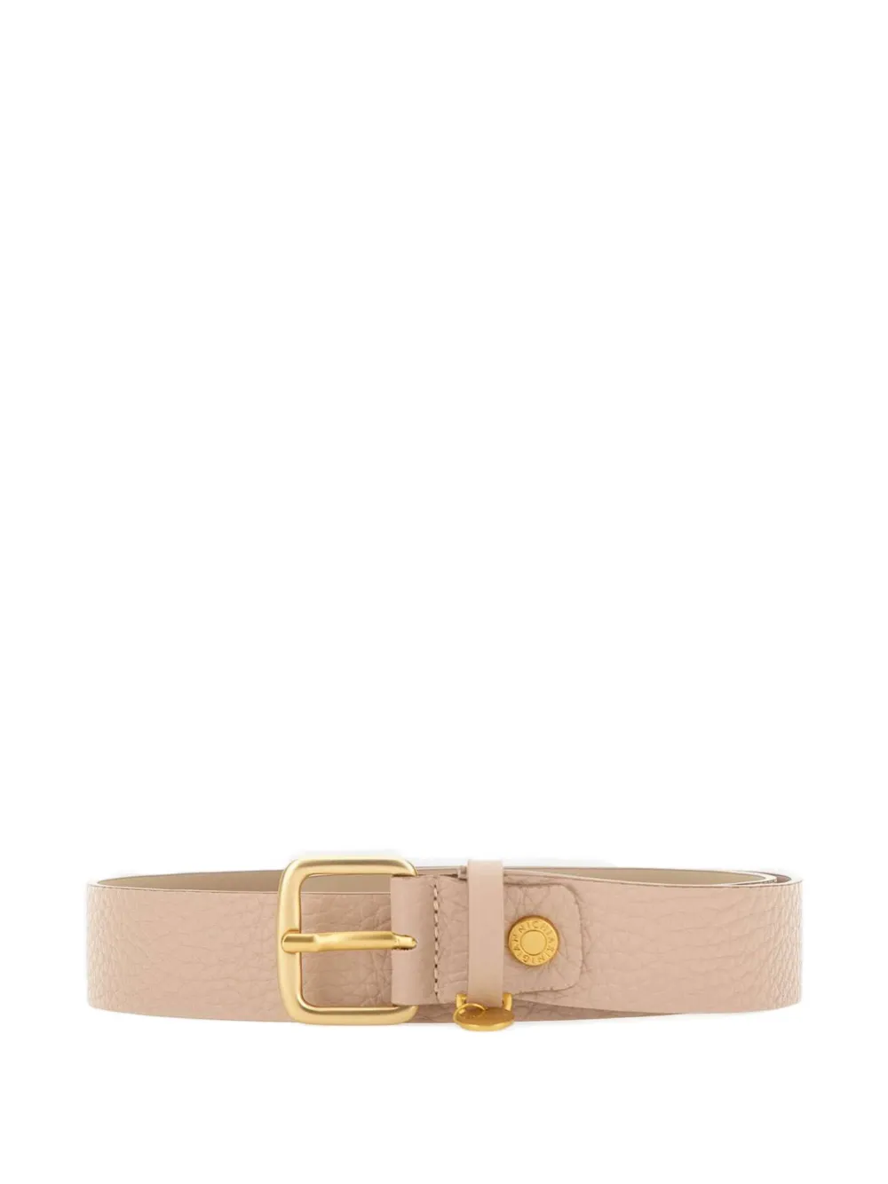 GIANNI CHIARINI square-buckle leather belt - Toni neutri
