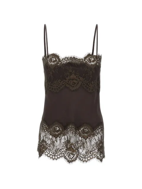 HERSKIND Linnea lace-panel top