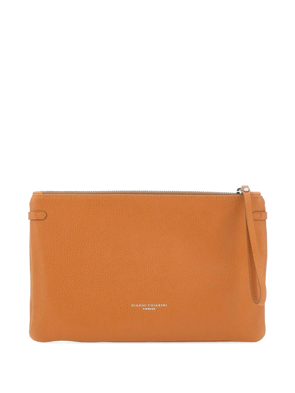 GIANNI CHIARINI leather clutch bag - Toni neutri