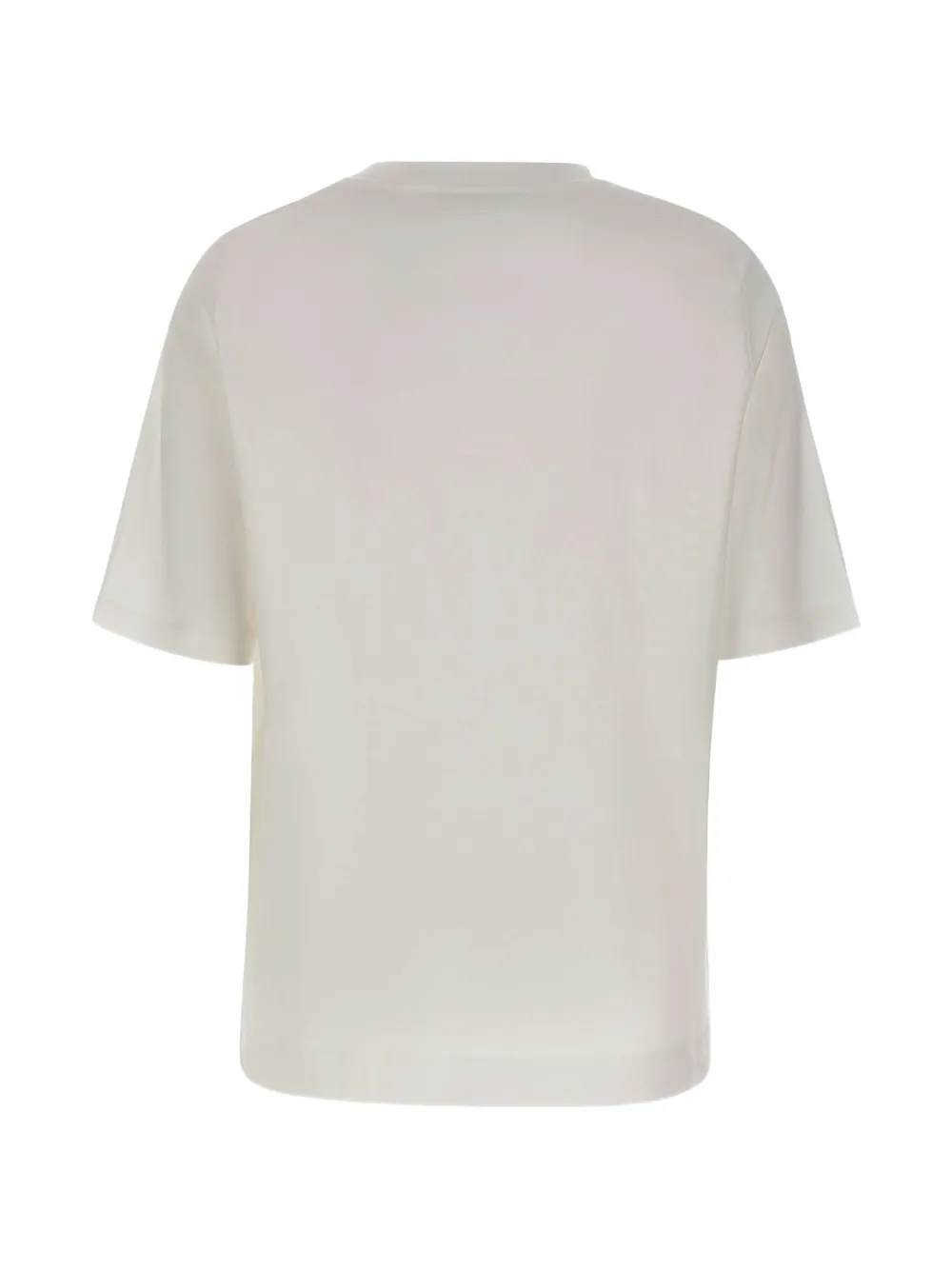  Elena Miro` Dragonfly-appliqué Side-slits T-shirt - Neutrals 