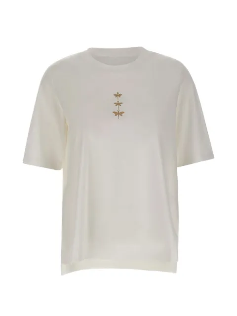 ELENA MIRO` playera con apliques de libélula