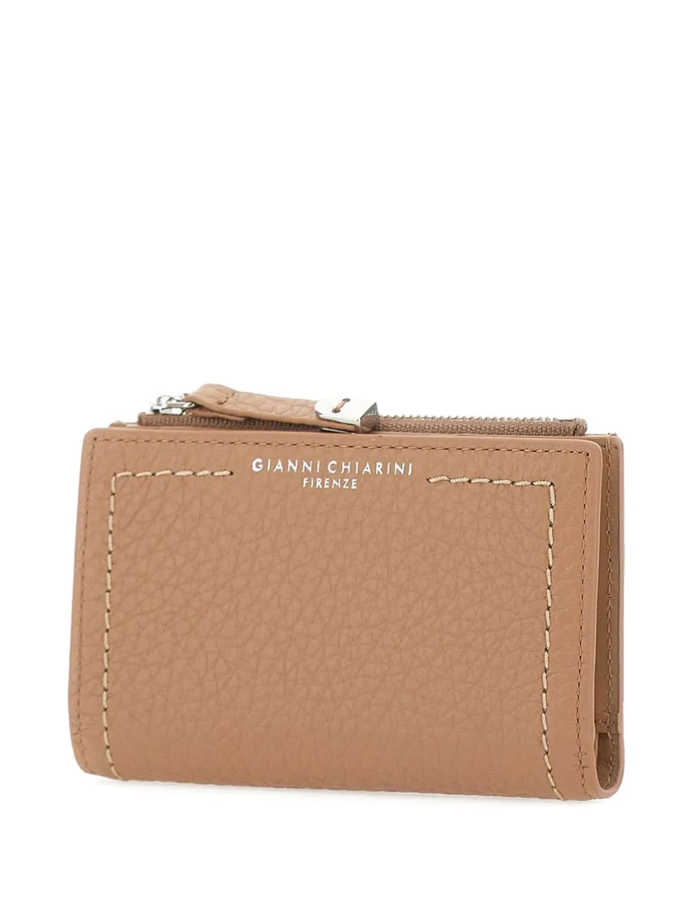  Gianni Chiarini Bubble Leather Wallet - Neutrals 