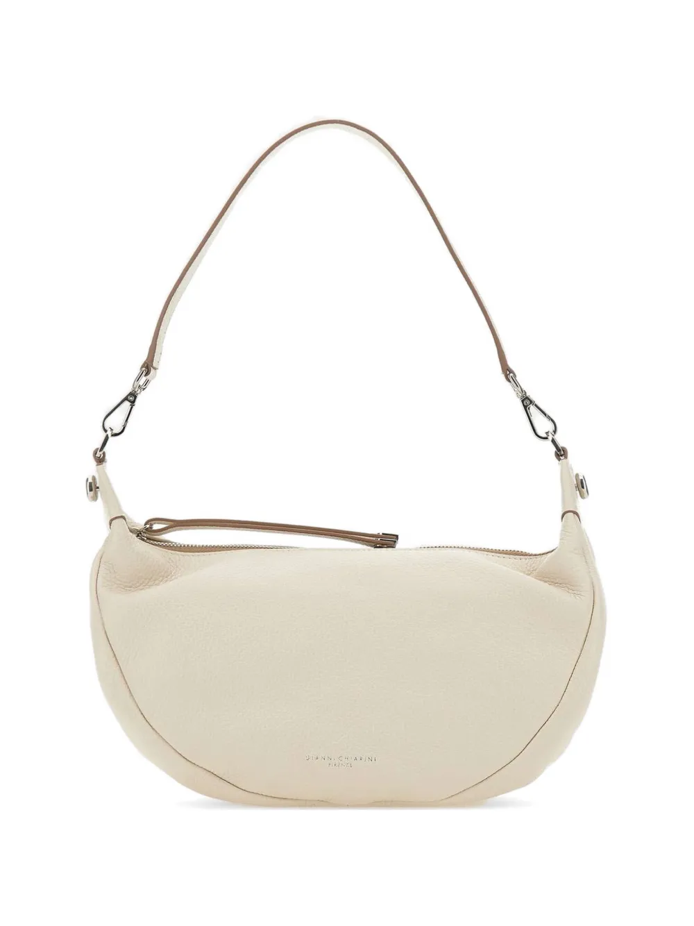 GIANNI CHIARINI Aisha leather shoulder bag - Neutrals