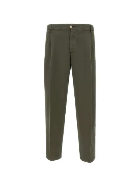 Briglia 1949 pressed-crease tapered trousers