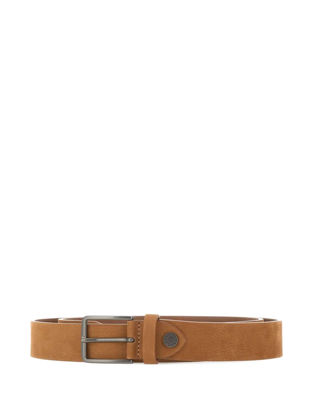  Gianni Chiarini Nubuck Buckle Belt - Neutrals 