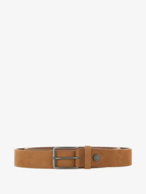 GIANNI CHIARINI nubuck buckle belt