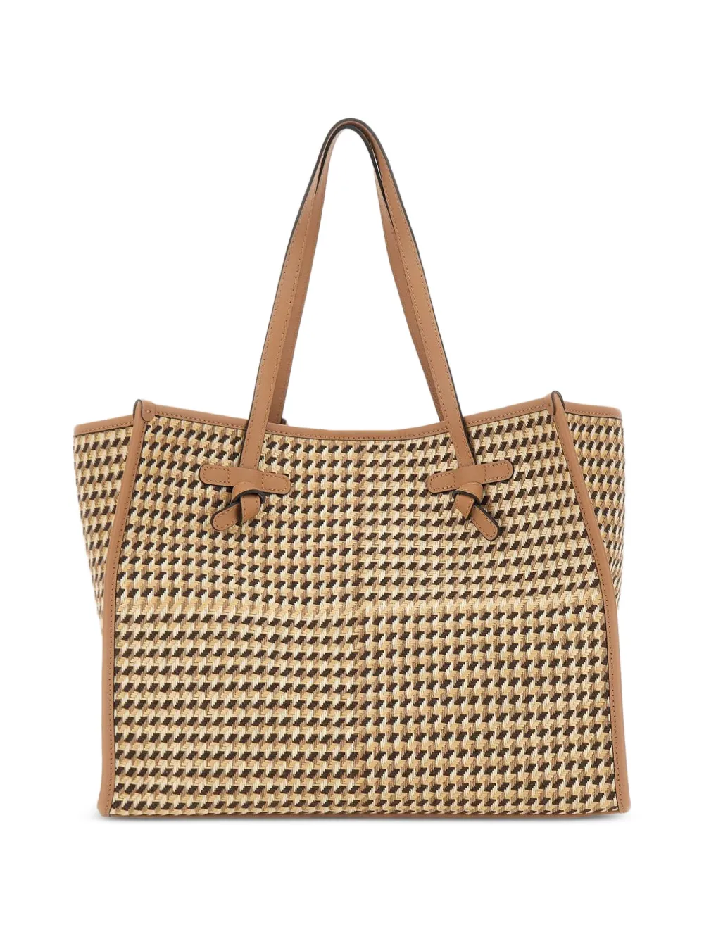 MARCELLA CLUB Marcella embroidered shoulder bag - Toni neutri