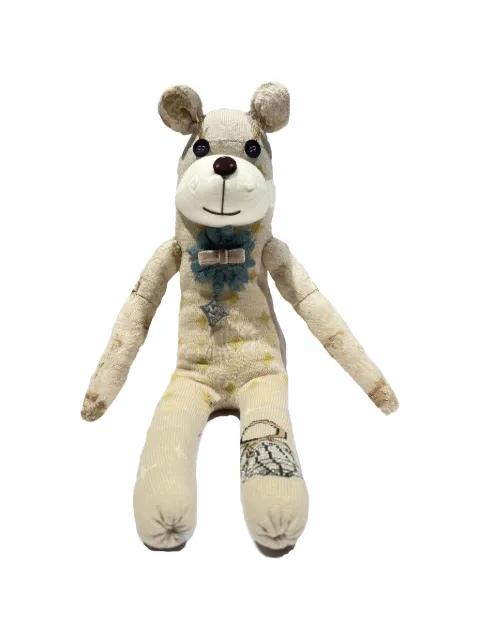 Antipast bear-shape knitted doll
