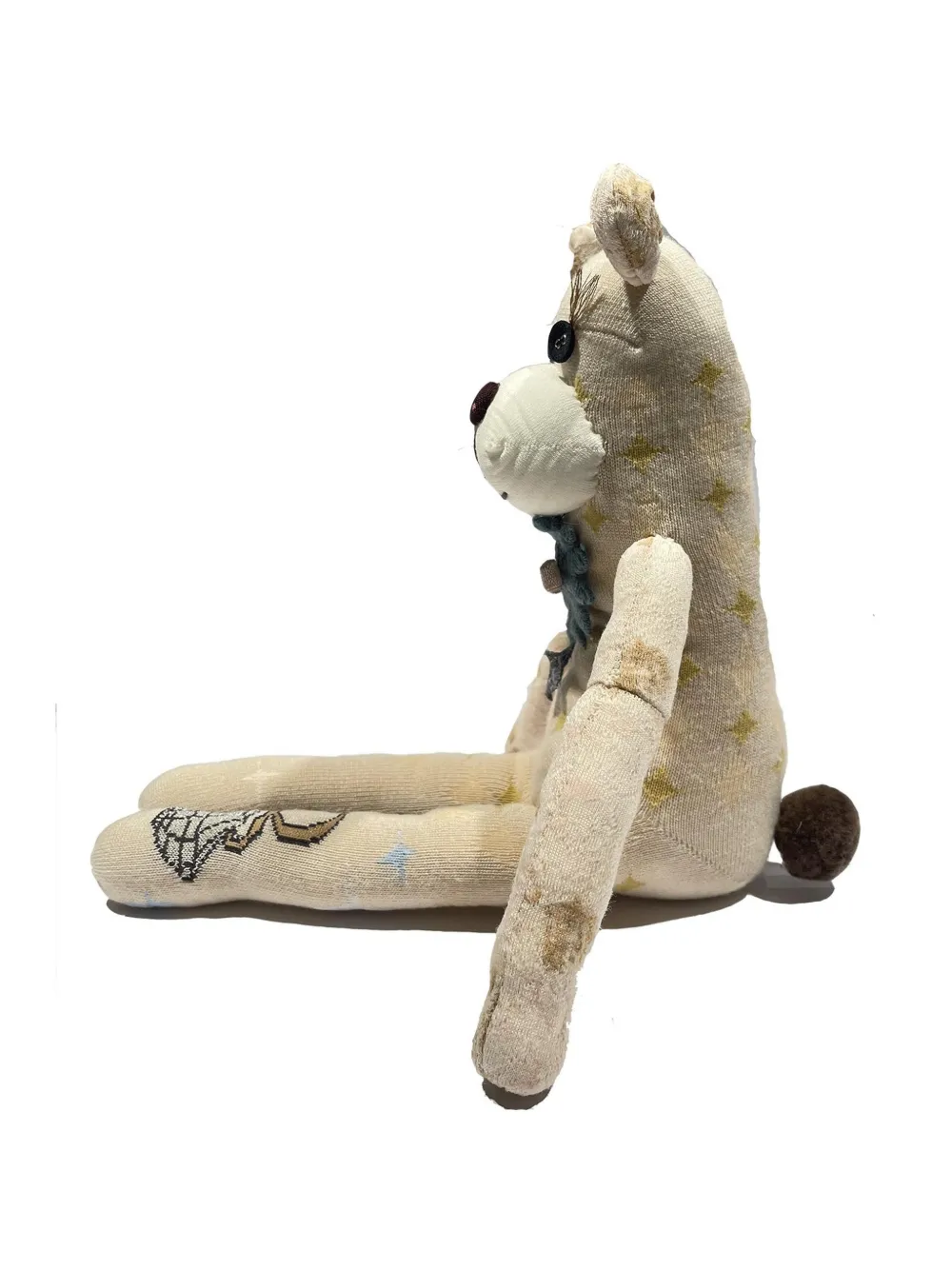  Antipast Bear-shape Knitted Doll - Neutrals 