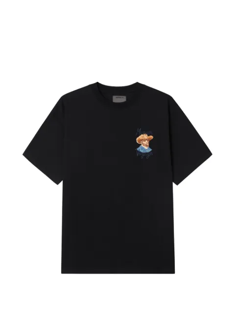 Musium Div. portrait-print T-shirt