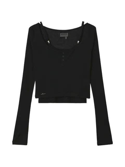 Musium Div. buttoned top