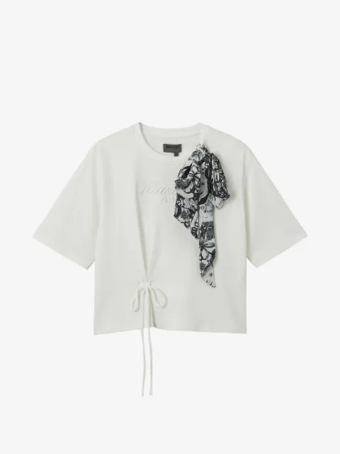 Musium Div. tie-detail T-shirt