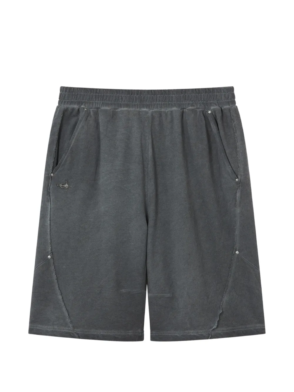 FIVE CM Shorts con vita elasticizzata - Grigio