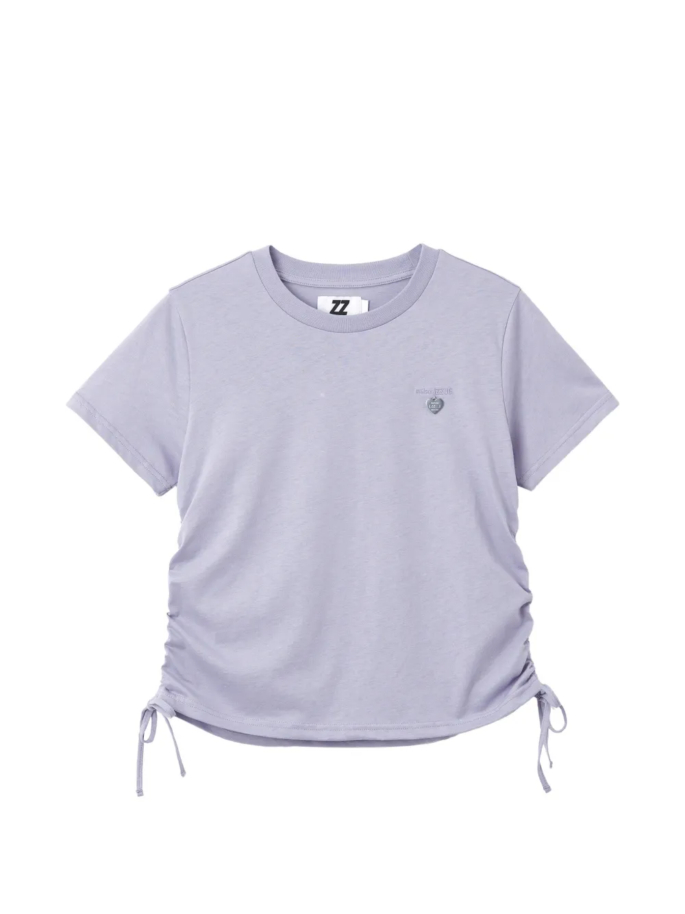 izzue T-shirt con coulisse - Viola