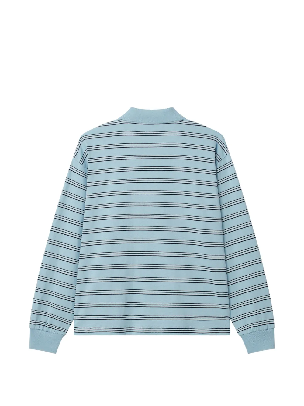  Chocoolate Striped Polo Top - Blue 