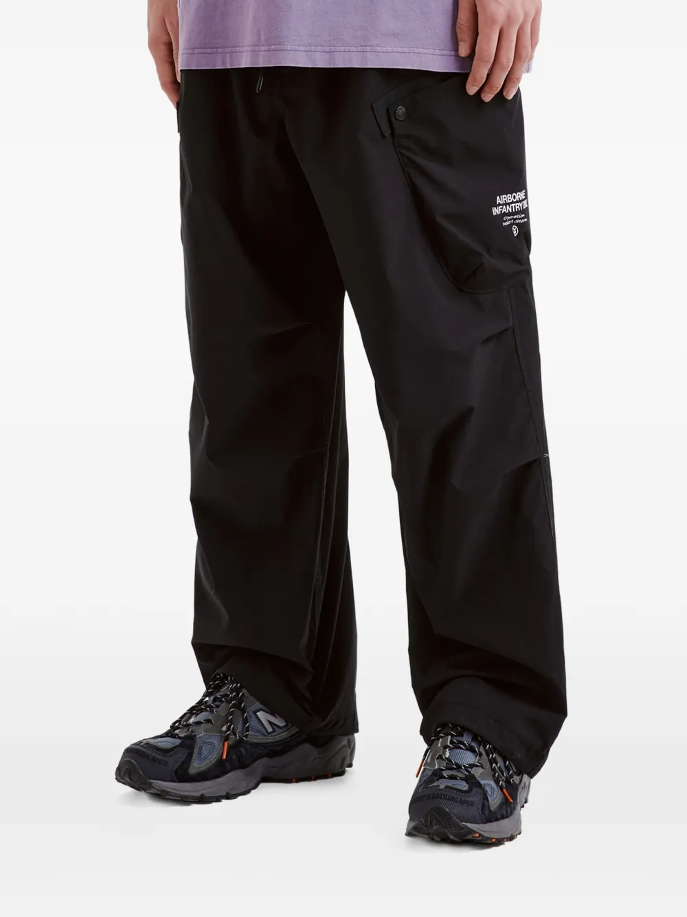  Fingercroxx Side-pocket Trousers - Black 