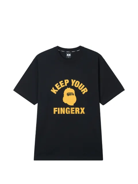 FINGERCROXX graphic crew-neck T-shirt