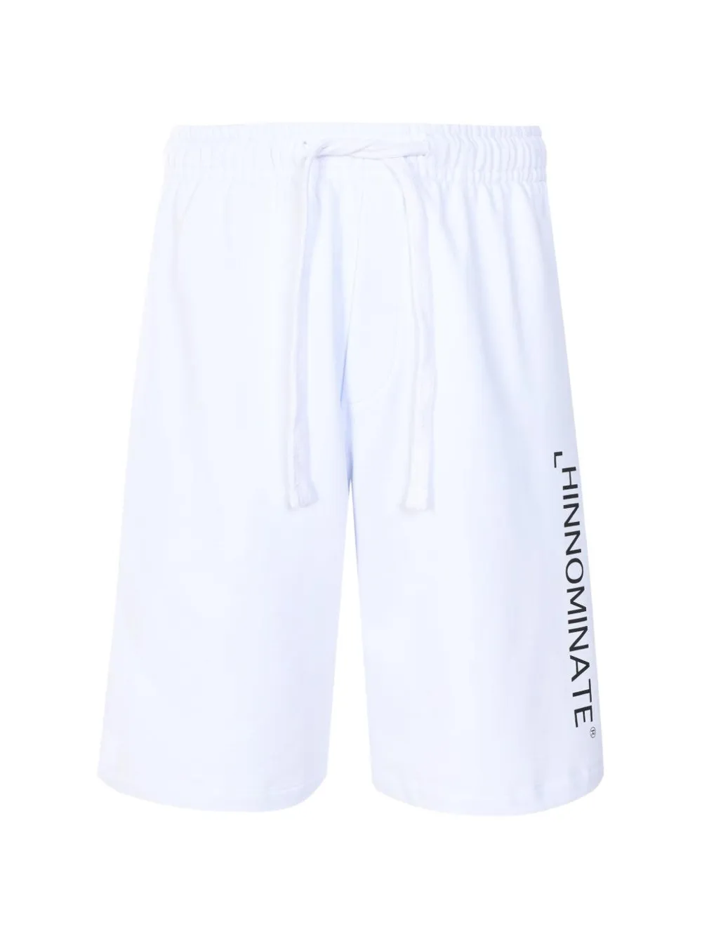 HINNOMINATE cotton bermuda shorts - Bianco