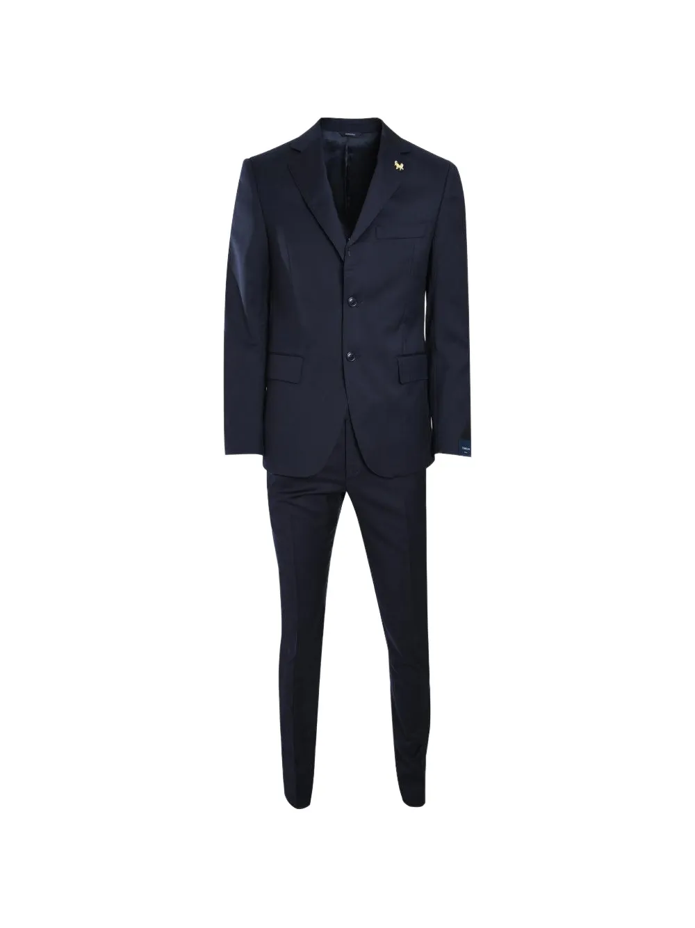 Tombolini button-up suit - Blu