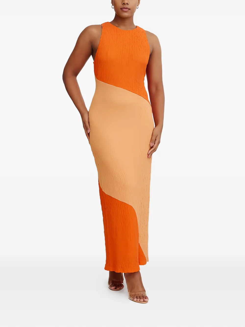 SIGNIFICANT OTHER Zayda midi dress - Arancione