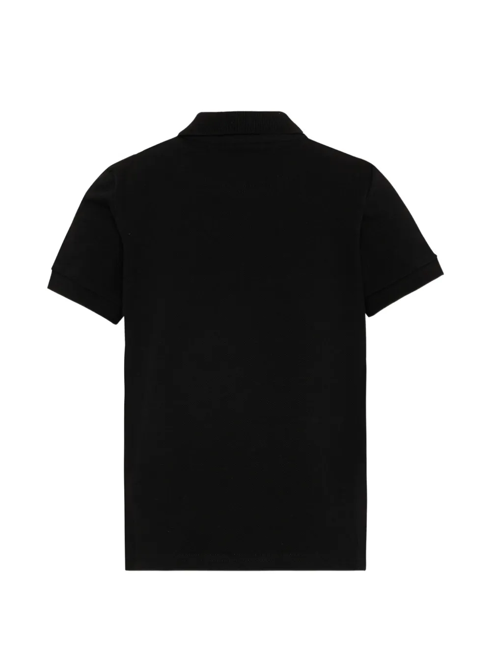 HUGO KIDS Poloshirt met logopatch en korte mouwen Zwart