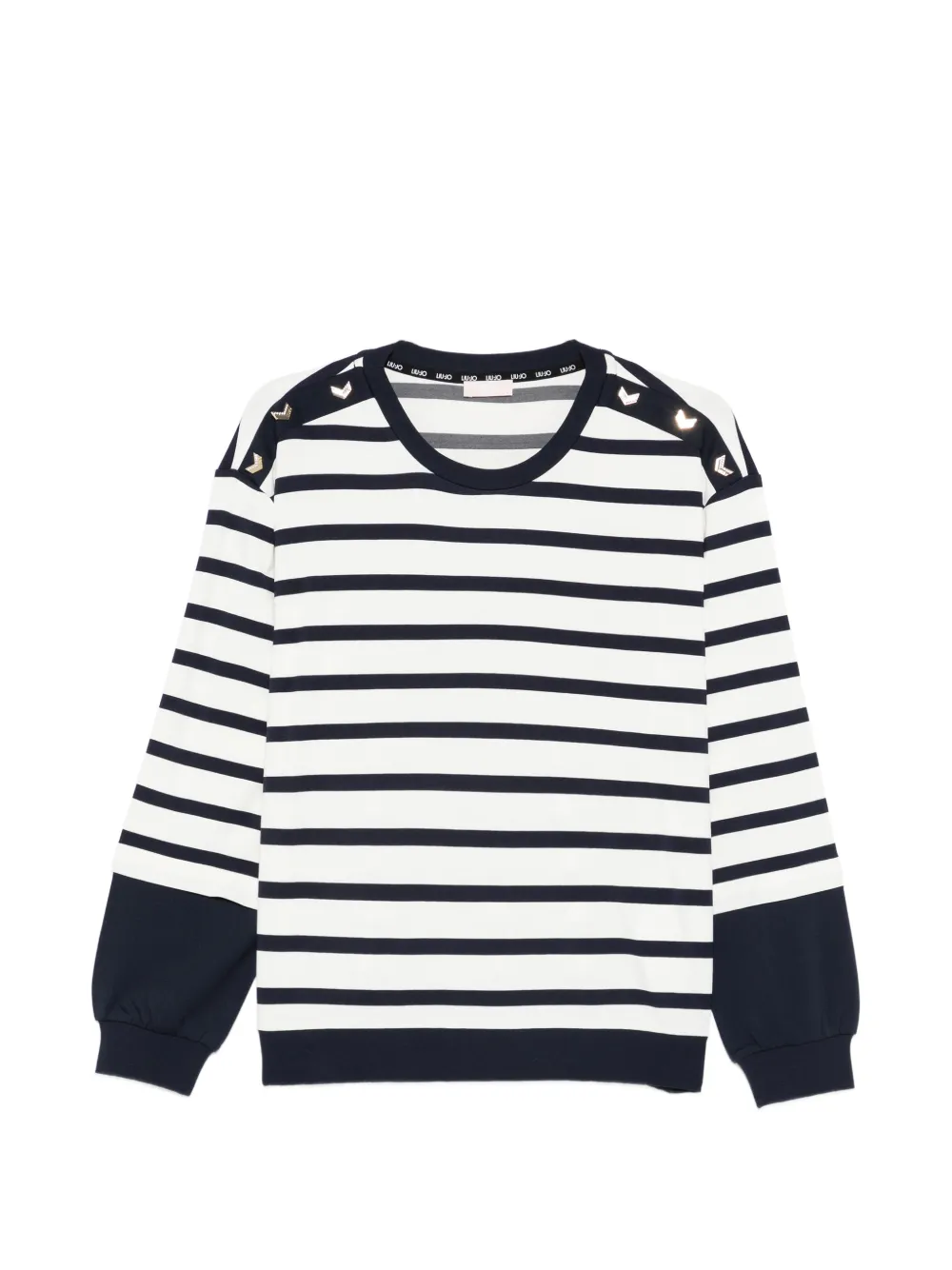 LIU JO round-necck T-shirt - Bianco