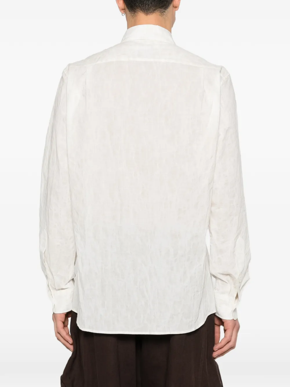 Vivienne Westwood Overhemd met knoopsluiting en Orb-detail Wit