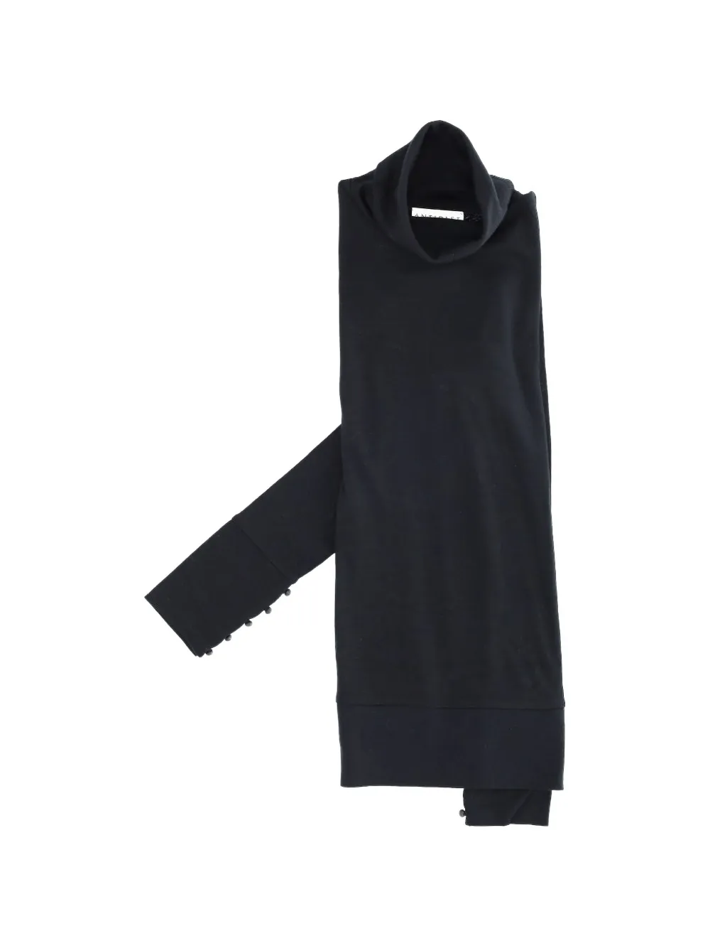  Antipast Buttoned Knitted Top - Black 