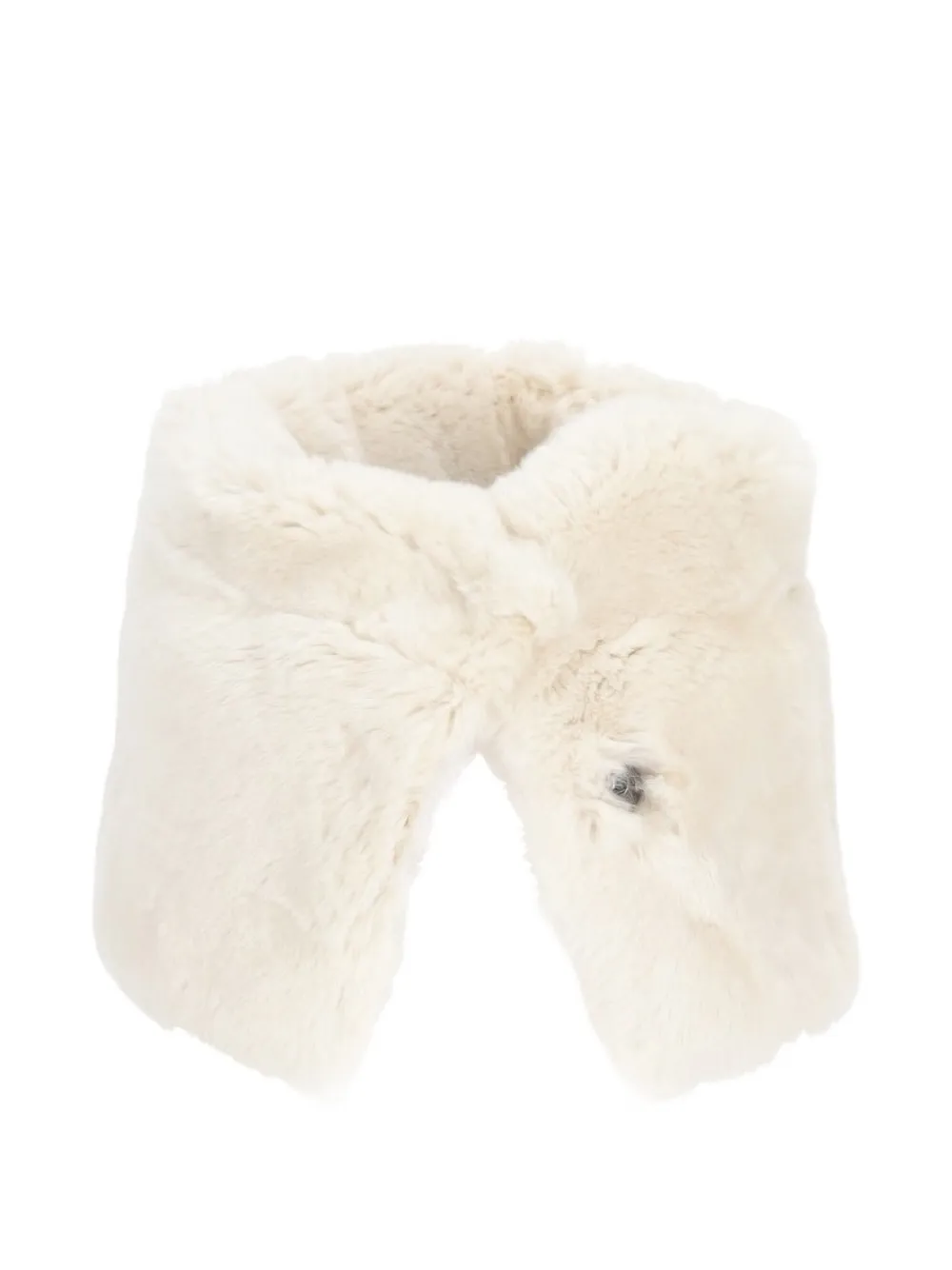 Antipast faux-fur muffler - Toni neutri