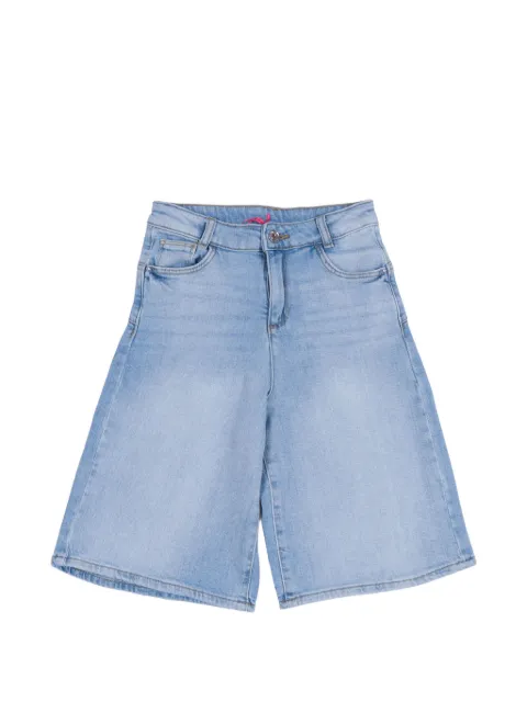 Liu Jo Kids washed wide-leg jeans