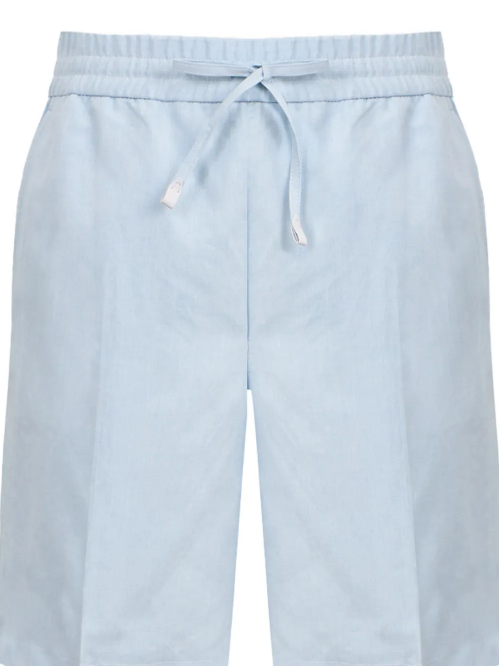 Brioni Bermuda shorts met trekkoord Blauw