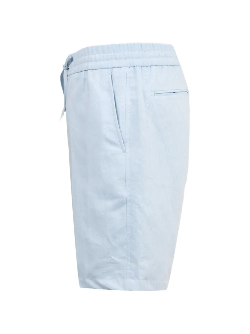 Brioni Bermuda shorts met trekkoord Blauw