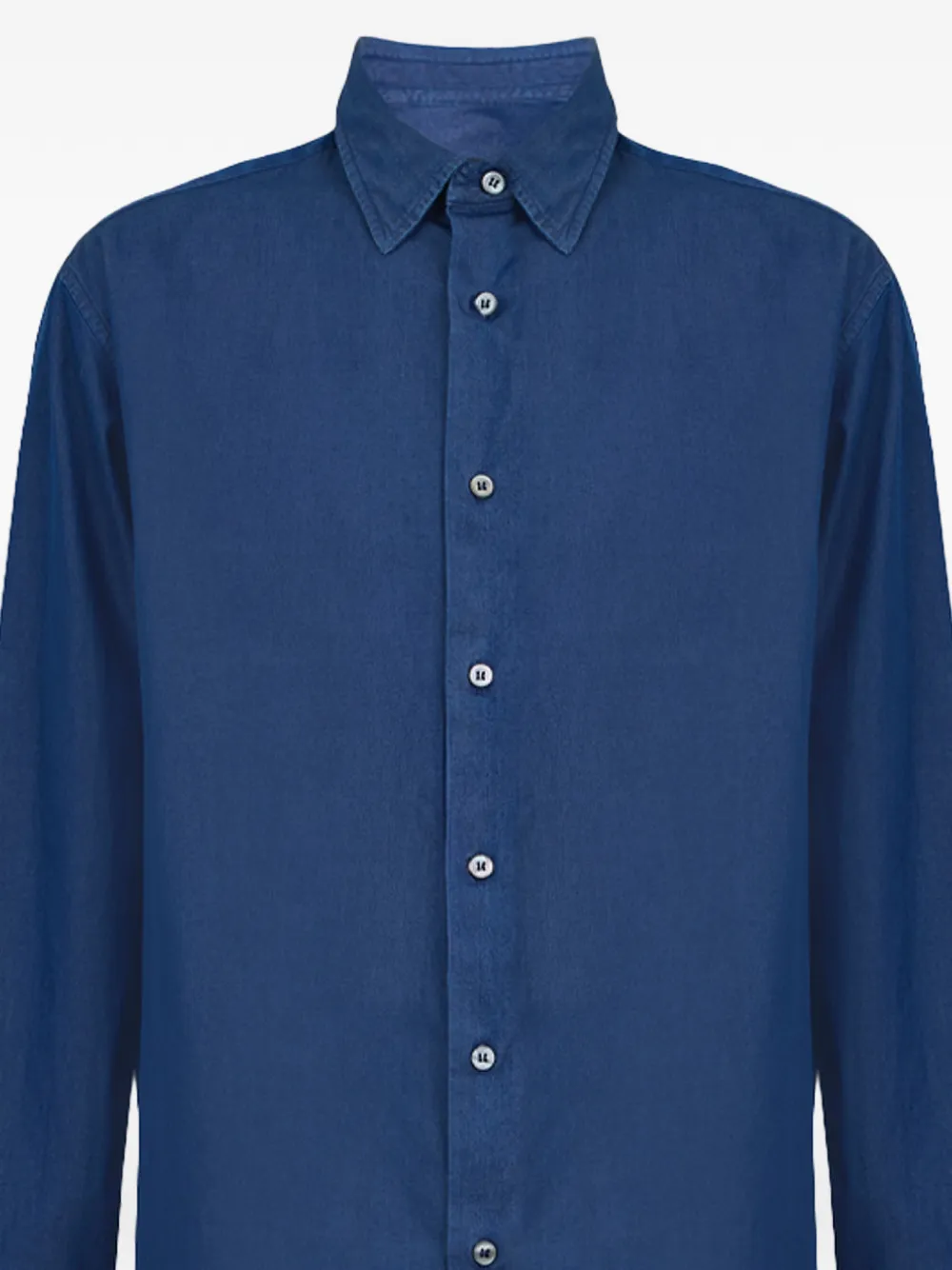 Brioni Katoenen overhemd Blauw