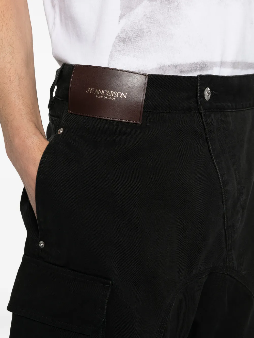 JW Anderson カーゴショーツ | ブラック | FARFETCH JP