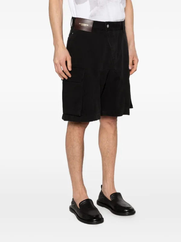 JW Anderson カーゴショーツ | ブラック | FARFETCH JP