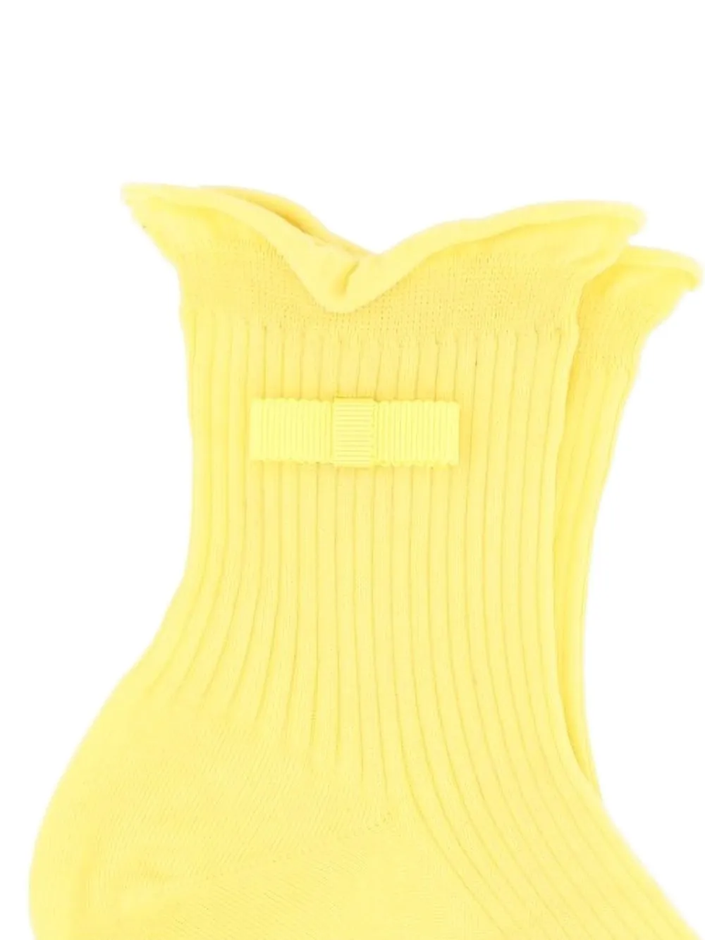 Ribbon-Detail Socks
