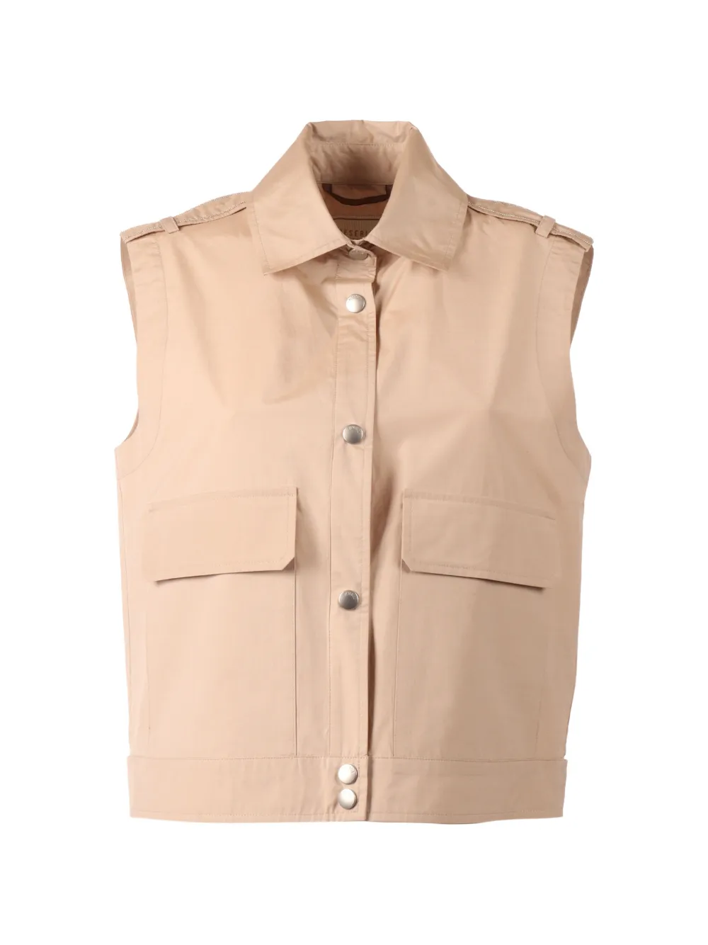 Peserico buttoned vest - Neutrals