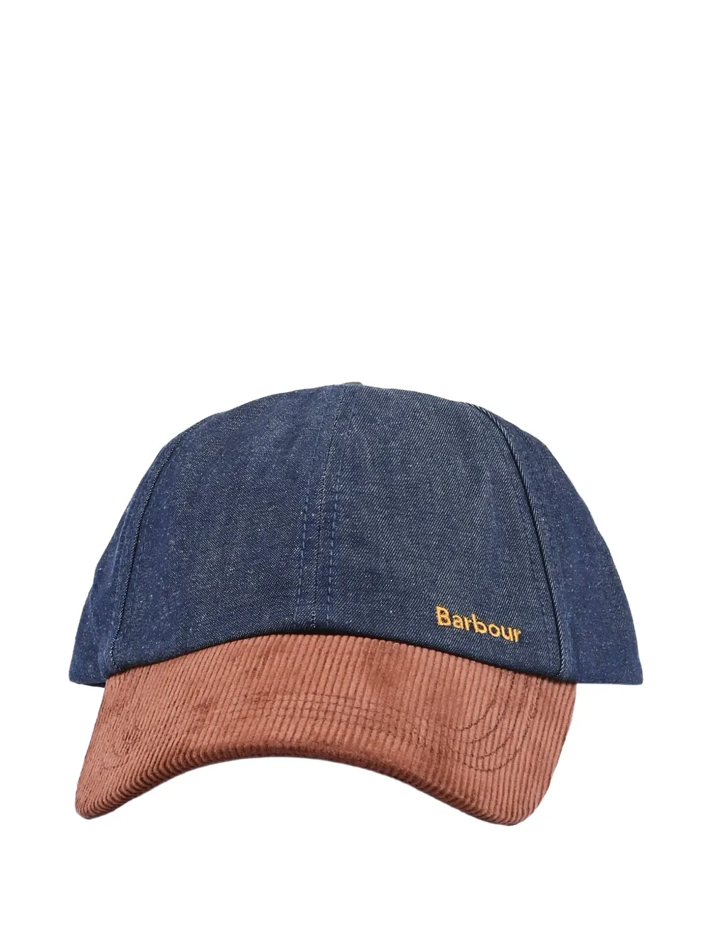 Barbour corduroy panel cap - Blau