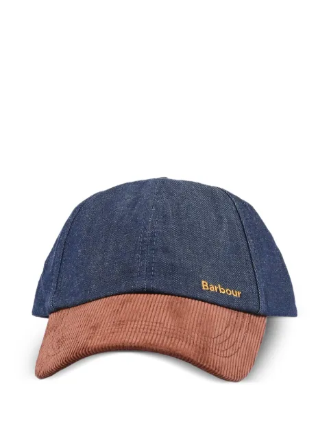 Barbour corduroy panel cap