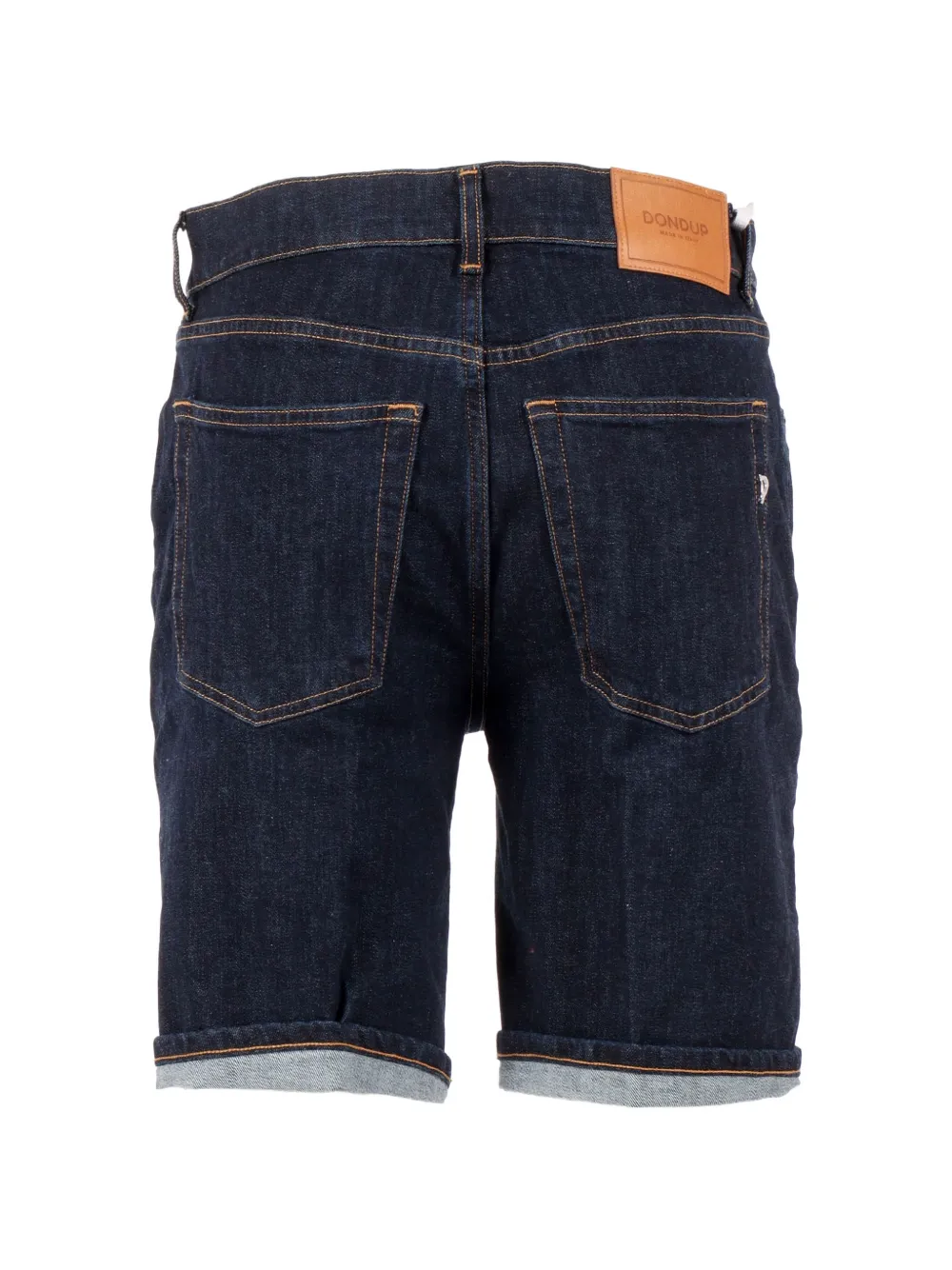 DONDUP Dade shorts met omgeslagen pijpen Blauw