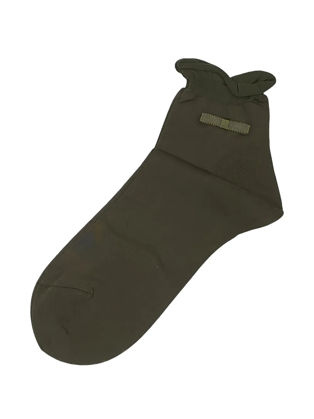  Antipast Ruffle-detail Socks - Green 