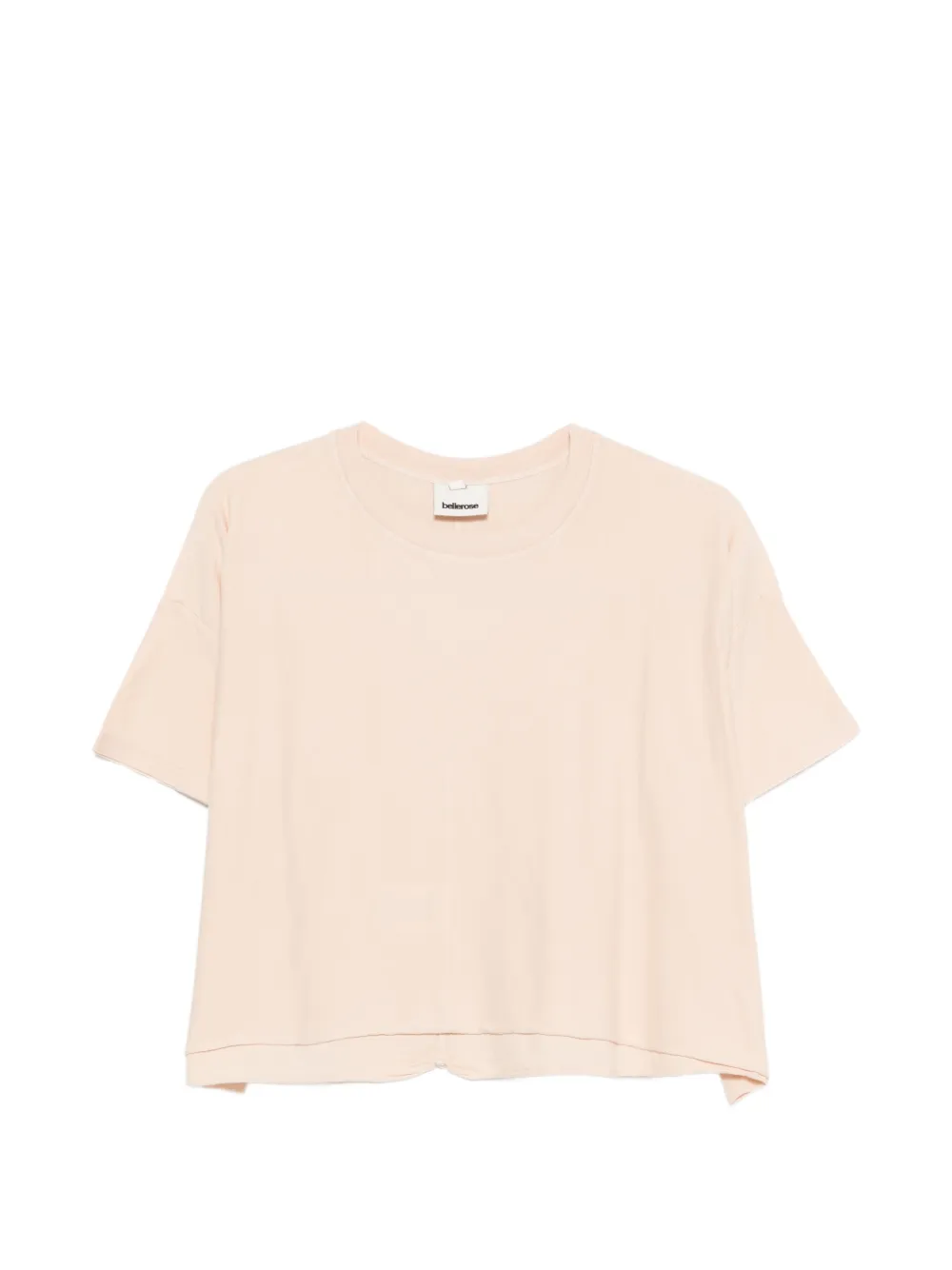 Bellerose T-shirt crop Farpy girocollo - Toni neutri