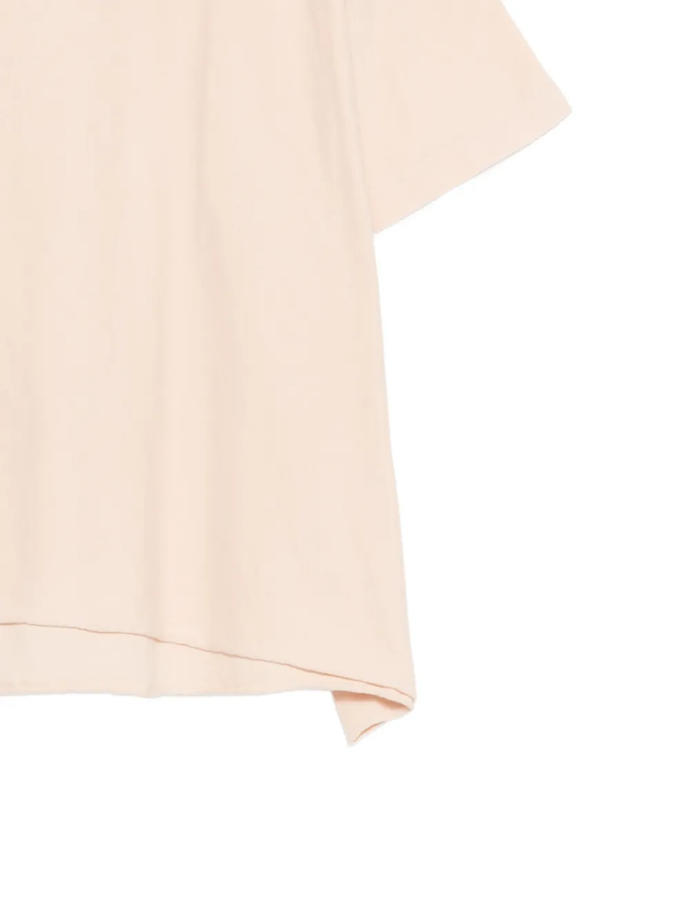  Bellerose Farpy Crew-neck Crop T-shirt - Neutrals 