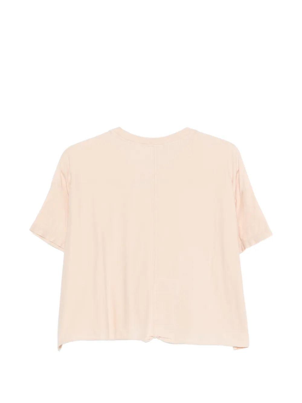  Bellerose Farpy Crew-neck Crop T-shirt - Neutrals 