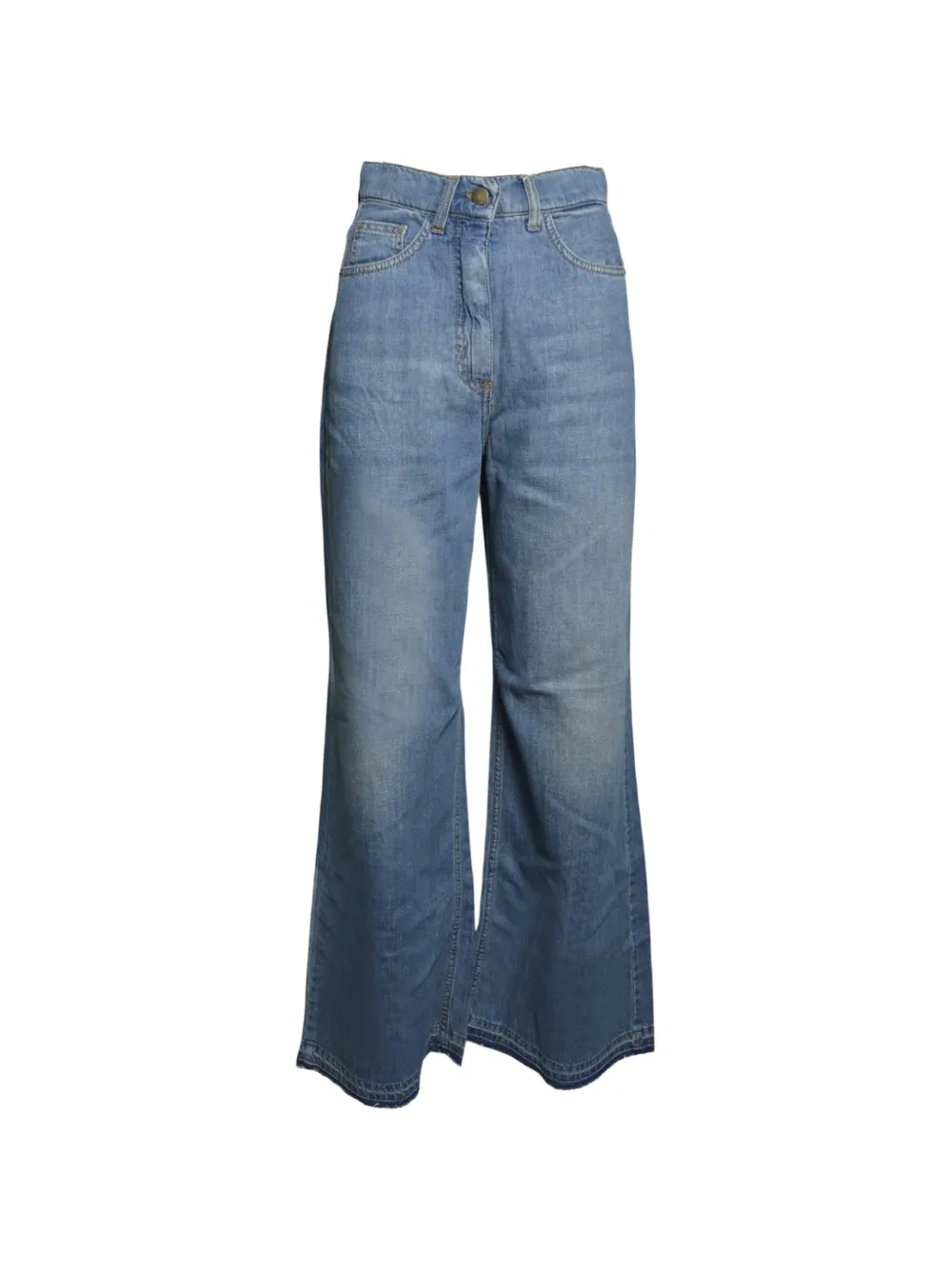MOMONÌ wide-leg jeans - Blu
