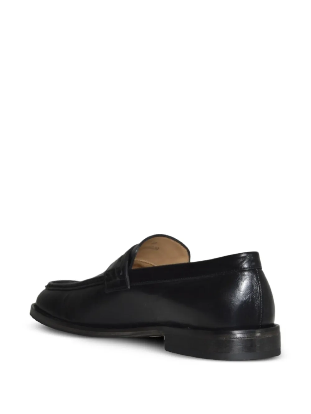  Our Legacy Light Penny-strap Loafers - Black 